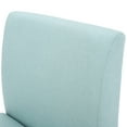 thumbnail image 4 of GDF Studio Kendal Contemporary Fabric Slipper Chair, Blue, 4 of 6