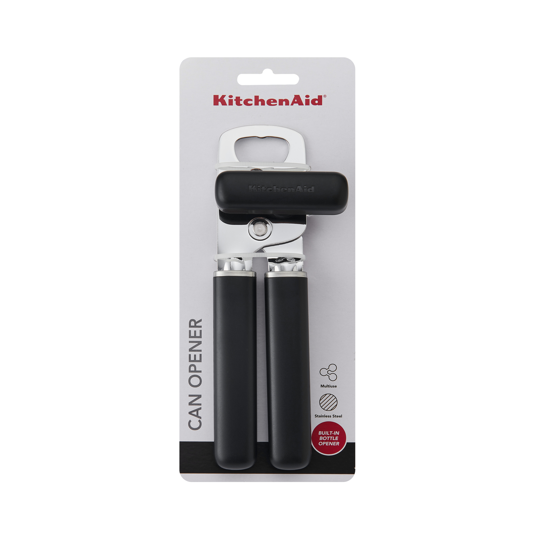 KitchenAid Stainless Steel Manual Can Opener with Bottle Opener photo 7