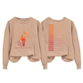 thumbnail image 1 of HNMKIU Chemise à Manches Longues pour Femmes Chandail à Capuche Imprimé Lettre Col Rond pour Automne & Hiver, 1 of 4