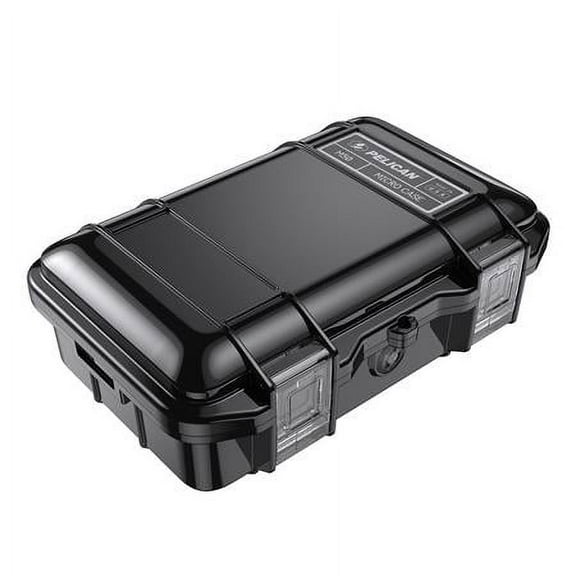 M50 Waterproof Hard Micro Case, Medium, Black
