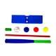 thumbnail image 2 of Juego - Tee Ball para niños pequeños / niños - Béisbol de juguete deportivo, Tee de bateo desarrolla y mejora las habilidades de béisbol y softball para niños y niñas 21 pulgadas azul Macarena Camiseta de béisbol para niños, 2 of 8