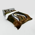 thumbnail image 3 of Ambesonne Animal Bedding Set 3 Pcs, Penguin Couple Cuddling, Twin XL, Multicolor, 3 of 3