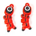 thumbnail image 4 of Fidget Toy 3D Printado Guard Keychain encanto para fanáticos (círculo), 4 of 9