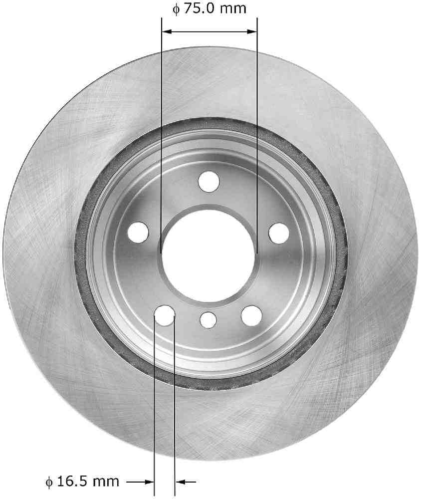 Bendix PRT6091 Premium Brake Rotor