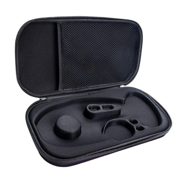 Estuche para estetoscopio, bolsa de almacenamiento, bolsa de EVA, portátil con estuche de malla, organizador rígido para negro
