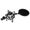 thumbnail image 5 of Professionally Designed Shock Mount Microphone Holder with Adjustable Studio Bracket, Shield Filter Screen for Quality Sound Recording, 5 of 5