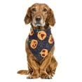 thumbnail image 2 of 2 piezas de toalla de saliva para mascotas de Halloween, babero decorativo de una sola capa para perro y gato, 2 of 5