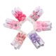 thumbnail image 1 of 3Pcs/Lot Lace Flower Newborn Baby Socks + headband Cotton Anti-Slip Kids Floor Socks Bow toddler Girl Socks Spring Girls GiftYellow0-12m He Qiyong unisex, 1 of 1