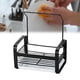 thumbnail image 4 of Soporte de esponja para fregadero Perfecl Acero inoxidable Negro L, 4 of 8