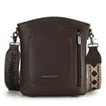 thumbnail image 4 of Montana West Multi Zip Pocket Large Crossbody Bag With Guitar Strap, C-Leopard, 4 of 7