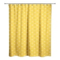 thumbnail image 2 of Creative Products Tiny Hearts Pattern in Yellow 71x74 Shower Curtain, 2 of 2