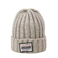 thumbnail image 1 of Ensemble Bonnet en Laine Mode Femme Hiver Tricoté Col Épais Chaud avec Cache-Oreilles, 1 of 3