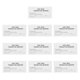 thumbnail image 1 of Currency Tracking Book 10Pcs Compact Check Register For Office Work With White Paper And Efficient Transaction Tracking, 1 of 5