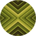 thumbnail image 1 of Ahgly Company Machine Washable Indoor Round Transitional Pistachio Green Area Rugs, 6' Round, 1 of 7