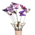 thumbnail image 2 of 10Pcs/Set Simulation Butterfly Stick Outdoor Garden Flower Pot Decor Ornament, 2 of 8