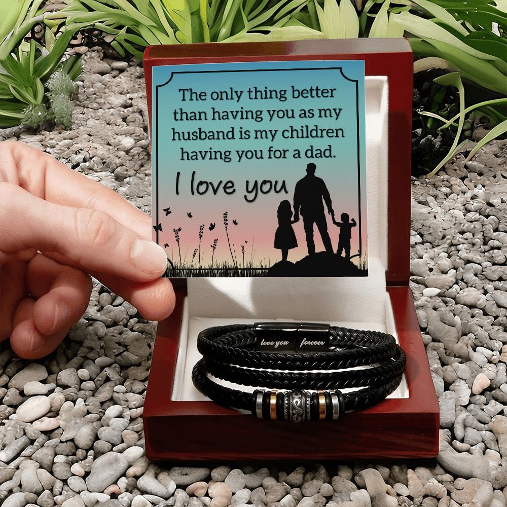 To My Husband My Only Love You Forever Bracelet