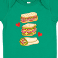 thumbnail image 4 of Inktastic Sandwich Lover Deli Food Boys or Girls Baby Bodysuit, 4 of 5