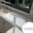 thumbnail image 2 of Yhmxh Utensilios de cocina Papel tapiz autoadhesivo extraíble para encimera de cocina, papel tapiz impermeable de 118 x 78 x 40 pulgadas, tres tamaños, blanco jaspeado Muebles para cocina, 2 of 6