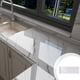 thumbnail image 1 of RKSTN wall stickers 118 78 40in Three Sizes White Marbled Paper Countertop Rainproof Wallpaper Peel And Stick Wallpaper Roll Self Adhesive Removable For Kitchen Cabin, 1 of 8