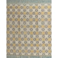 thumbnail image 1 of Ahgly Company Machine Washable Indoor Rectangle Abstract Tan Brown Area Rugs, 3' x 5', 1 of 7