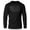 Black On Black, variant on GYMISH Midlife Crunches Lightweight Long Sleeve Hooded T-Shirt for Men – Funny Gym Hoodie, Athletic Workout Shirt for Fitness & Training