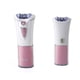 thumbnail image 2 of Depiladora USB Mini Lady Dispositivo de depilación | Afeitadora facial y corporal portátil para mujeres y hombres | Seguro para pieles sensibles | Empuñadura ergonómica | Tamaño de viaje | Blanco, 2 of 8