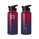 thumbnail image 5 of Botella de hidratación IRON °FLASK para acampar y senderismo, 950 ml, color arcoíris oscuro, 5 of 6