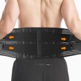 thumbnail image 3 of Meileang Back Support Belt with Adjustable Strap Adjustable Non-Slip Lower Back Pain Relief Back Brace Lumbar Support Belt, 3 of 7