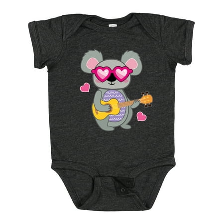 

Inktastic Koala Cute Girls Guitar Outfit Gift Baby Girl Bodysuit