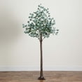 thumbnail image 6 of Nearly Natural 6ft. Lighted Artificial Eucalyptus Tree with 420 Warm White LED Lights, 6 of 9