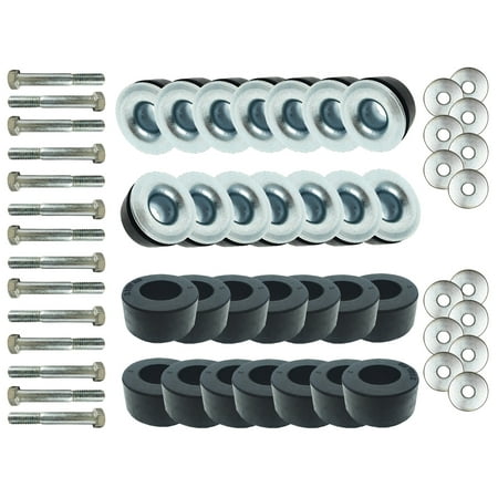 - Auto Pro USA BM1021KIT Body Mount Bushing/Hardware Set; 1964-1967 Chevy Chevelle Convertible