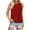 Red, variant on TKLPEHG Sleeveless Blouses for Women Crew Neck Regular Going Out Tops Casual Summer Loose Shirts Sleeveless T Shirts Solid Color Fashion Blouses (Hot Pink,S)