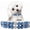 Blue, variant on Minzimin Pearl Dog Collars, Bling Pearl Cat Collar ，Fancy  Dog Colalr Puppy Collar Girl for Female Dogs for Xs S M Pet
