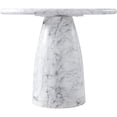 thumbnail image 6 of Meridian Furniture Cosenza White 36" Indoor/Outdoor Concrete Dining Table, 6 of 7