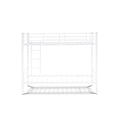 thumbnail image 4 of DAT0WHI Danbury Twin Bunk Bed in powder coating white color, 4 of 4