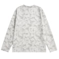 thumbnail image 4 of Fmbrln Mens Long Sleeve Shirts Vintage Washed Crew Neck T Shirts Loose Comfy Fashion Pullover Tops White M, 4 of 4