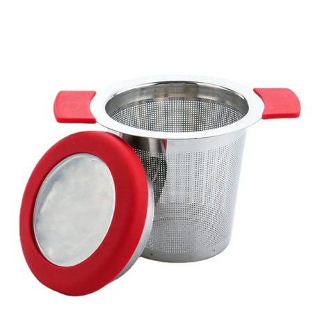 

KUNyu Sturdy Tea Strainers Solid Stainless Steel Fine Mesh Design Tea Infuser for Home