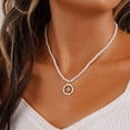 thumbnail image 4 of LYMAYTER Simple Short Necklace Faux Pearl Necklace - Retro, Simple, Light LuxurioUS-CYYL, 4 of 7