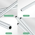 thumbnail image 2 of Tubo redondo de aluminio 6063 de 250 mm en paquete de 3, tubería de aluminio sin costura de 3 mm ID 5 mm OD para manualidades DIY [0.12x0.2x9.8IN], 2 of 7
