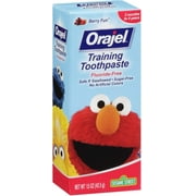 Orajel Toddler Training Toothpaste Fruit Splash 1.50 oz Pack of 2
