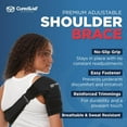 thumbnail image 5 of CuredWell Torn Rotator Cuff & Shoulder Brace Sling Compression Sleeve for Men and Women, Medium, 5 of 8