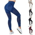 thumbnail image 6 of Lovskoo 2024 Women's Yoga Leggings Loose High Waist Wide Leg Pants Workout Out Casual Trousers Gym Pants Gray-S, 6 of 6