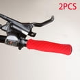 thumbnail image 6 of 2Pcs Grips Handle Bar Grips Shock Resistance Comfortable Handlebar Grips Bike Grips for BMX, Foldable , Road Bikes, Red, 6 of 8