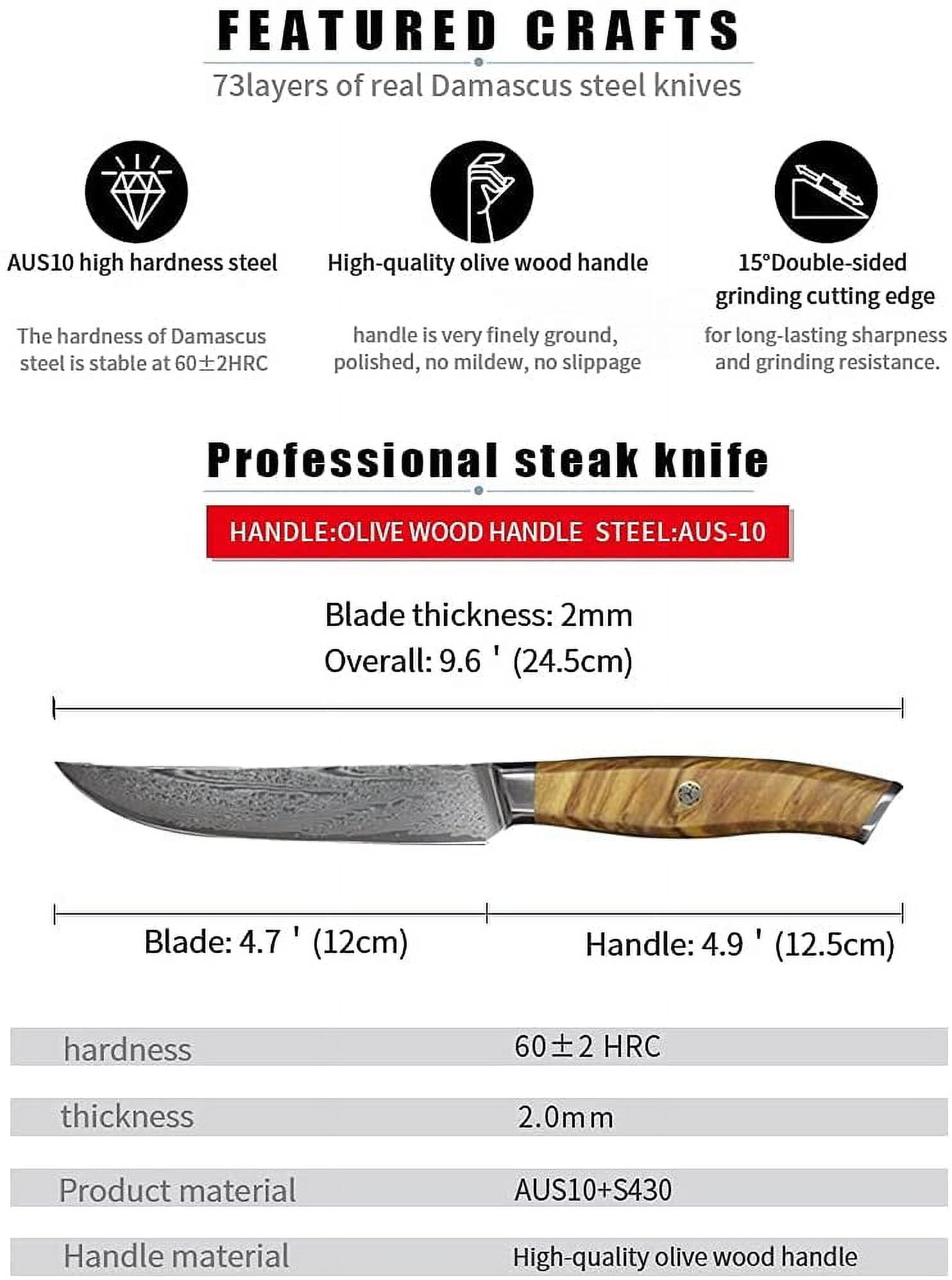 5100USS - BONE STEAK KNIVES (6)