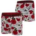 thumbnail image 6 of Ed Hardy Mens Underwear Boxer Briefs Comfortable, Breathable, Stylish Design 4 Pack, Roses, Skull, Mermaid, Large, 6 of 6