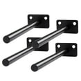 thumbnail image 4 of Soporte para Estante Flotante Oculto ANGGREK Hierro Negro 2 Agujeros para Cocina, 4 of 8