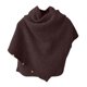 thumbnail image 5 of Chal de punto liso informal para mujer - Bufanda cálida, tejido de poliéster - Talla única para primavera/otoño/invierno, 5 of 5
