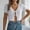 White T-Shirts for Women, variant on Olyvenn Fashion Women's Tie Front Bolero Cardigan Lightweight Knit Hollow Out Casual Outfits Tops Cropped Soft Cardigans Pink 6