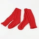 thumbnail image 4 of Calcetines de lana cálidos para mujer, calcetines de invierno de color liso hasta la rodilla, calcetines largos de tubo, calcetines gruesos, calcetines de poliéster para mujer, 4 of 5