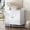 5-White, variant on FANRAL 31.5" Wide Fluted Sideboard Buffet Cabinet with Sliding Door,Adjustable Shelves,Multi-Functional Storage Console for Kitchen Dining Room Living Room,Natural Oak Storage Cabinet